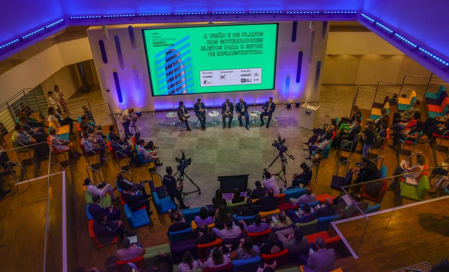 Em São Paulo, governador Ratinho Junior apresenta projetos de infraestrutura a investidores