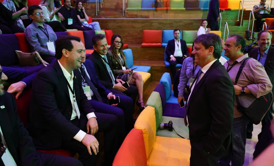 Em São Paulo, governador Ratinho Junior apresenta projetos de infraestrutura a investidores