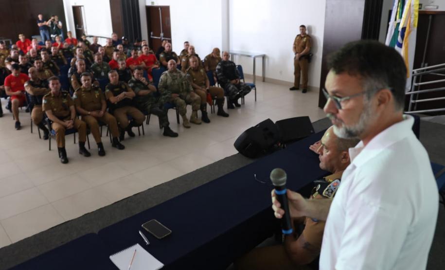 Secretaria de Segurança faz alinhamento para fortalecer ações integradas no verão