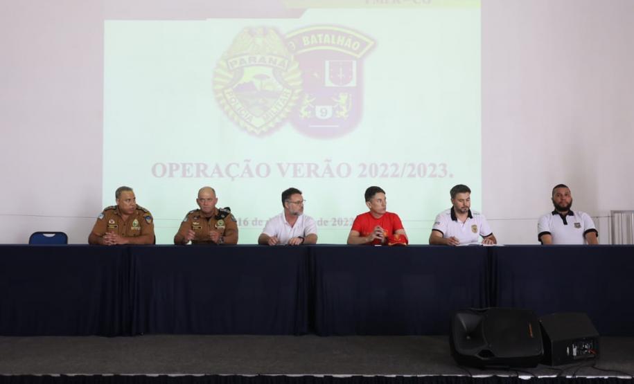 Secretaria de Segurança faz alinhamento para fortalecer ações integradas no verão