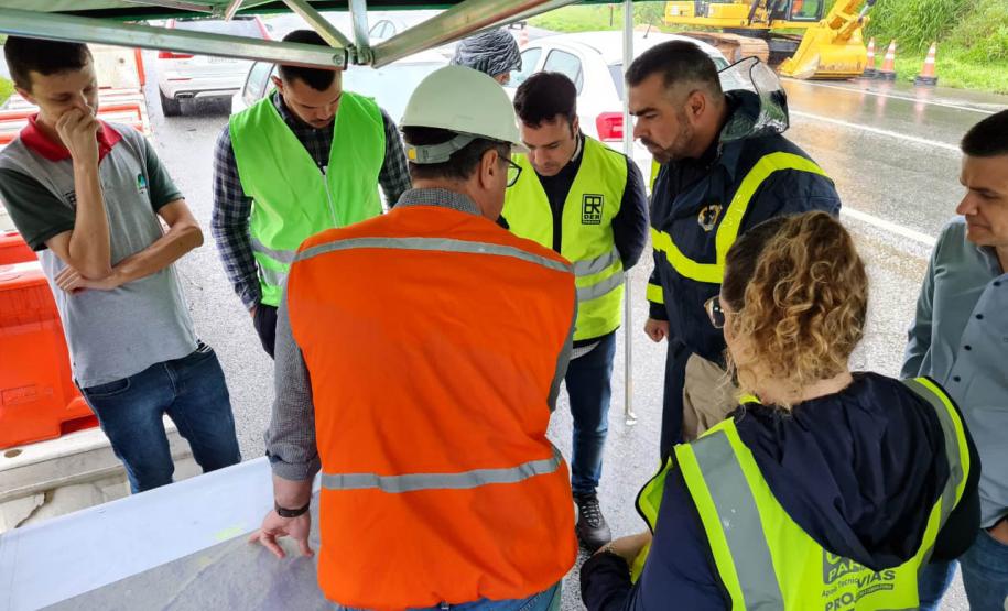 DER/PR vai liberar faixa adicional no km 39 da BR-277 nesta quarta-feira