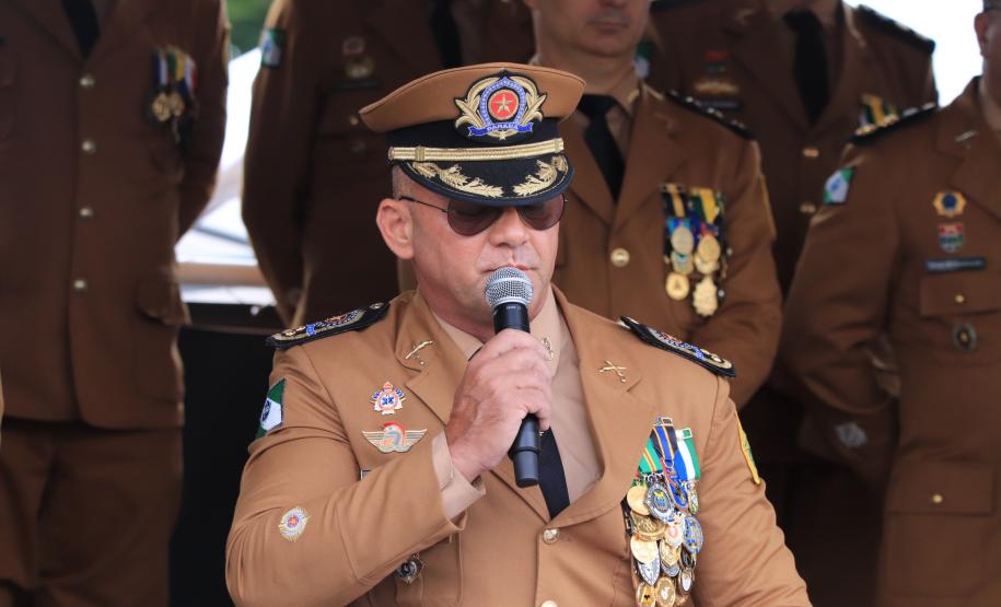 Sérgio Almir Teixeira é o novo comandante da Polícia Militar do Paraná