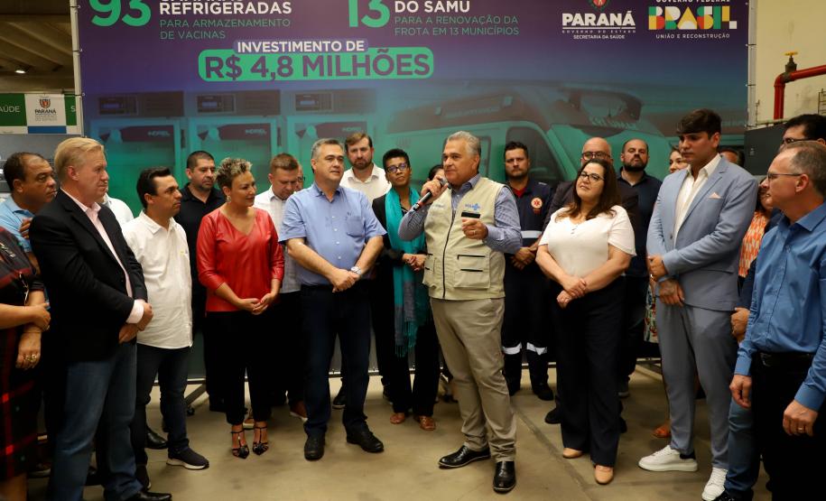 Municípios recebem ambulâncias do Samu e 93 câmaras frias para armazenamento de vacinas
