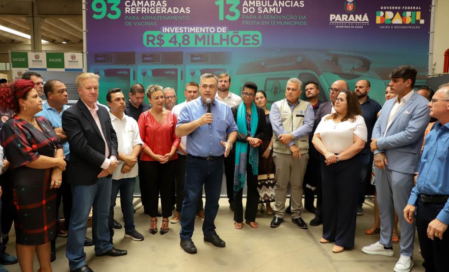 Municípios recebem ambulâncias do Samu e 93 câmaras frias para armazenamento de vacinas
