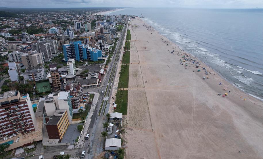 Revitalização da orla vai ampliar em quase cinco vezes a área de restinga nativa de Matinhos