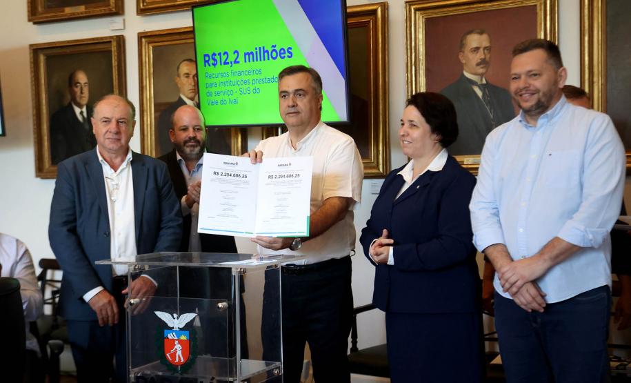 Governo do Estado garante R$ 72,8 milhões para investimentos em saúde no Vale do Ivaí