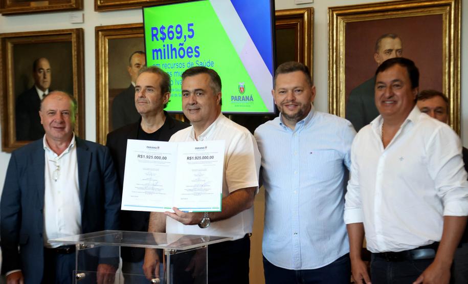 Governo do Estado garante R$ 72,8 milhões para investimentos em saúde no Vale do Ivaí