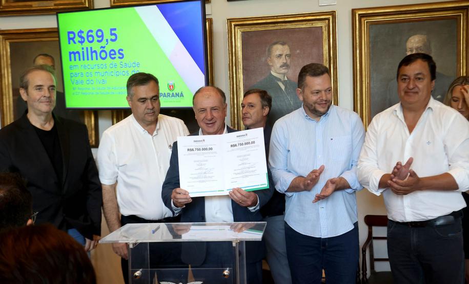 Governo do Estado garante R$ 72,8 milhões para investimentos em saúde no Vale do Ivaí