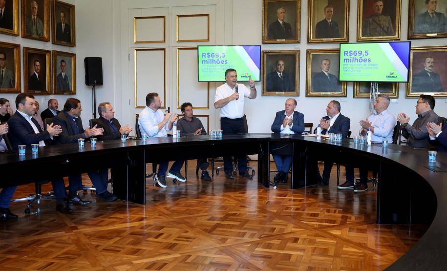 Governo do Estado garante R$ 72,8 milhões para investimentos em saúde no Vale do Ivaí