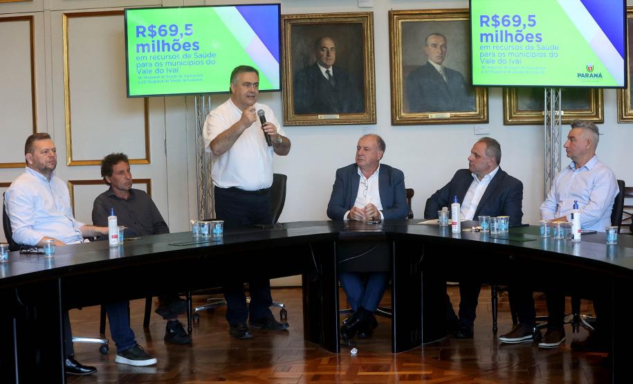 Governo do Estado garante R$ 72,8 milhões para investimentos em saúde no Vale do Ivaí