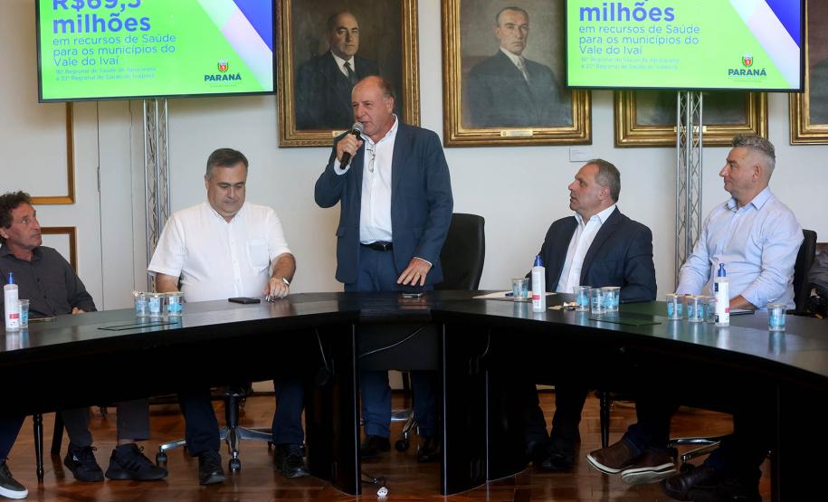 Governo do Estado garante R$ 72,8 milhões para investimentos em saúde no Vale do Ivaí
