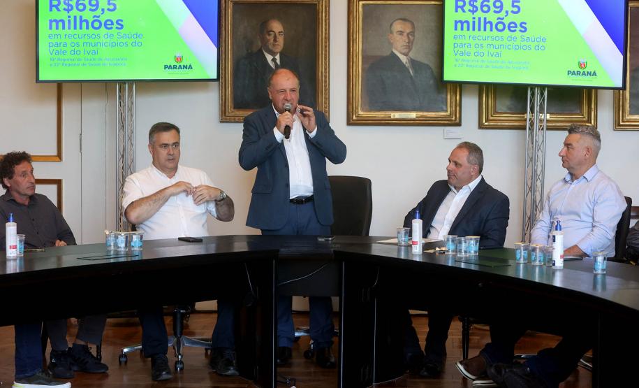 Governo do Estado garante R$ 72,8 milhões para investimentos em saúde no Vale do Ivaí