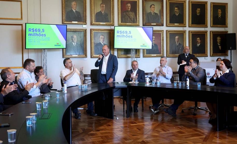 Governo do Estado garante R$ 72,8 milhões para investimentos em saúde no Vale do Ivaí