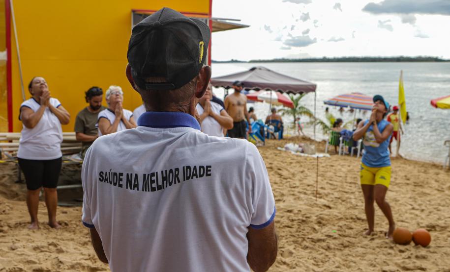 Estado amplia opções de lazer a veranistas que visitam praias de água doce do Noroeste