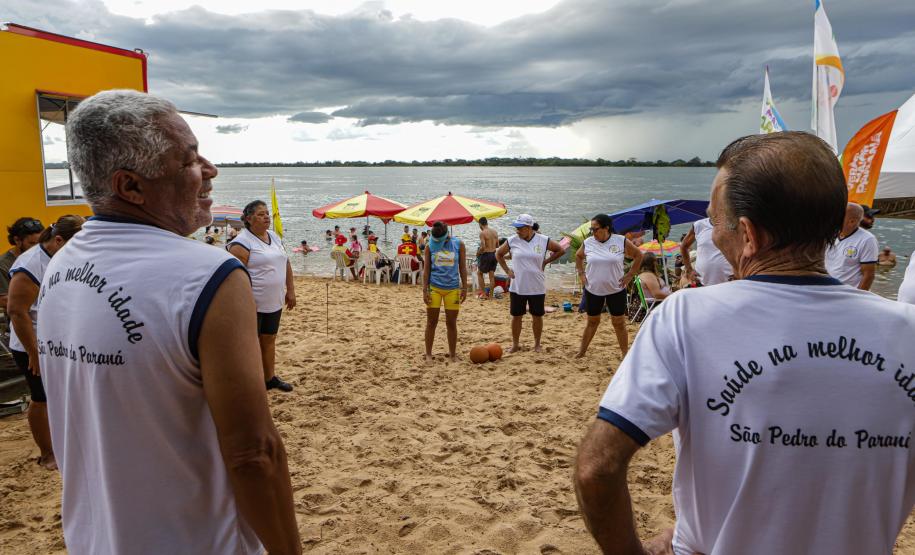 Estado amplia opções de lazer a veranistas que visitam praias de água doce do Noroeste
