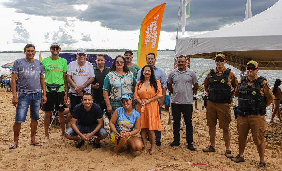 Estado amplia opções de lazer a veranistas que visitam praias de água doce do Noroeste