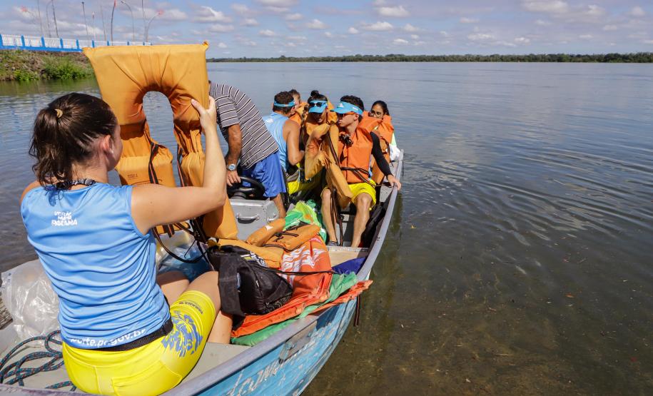 Estado amplia opções de lazer a veranistas que visitam praias de água doce do Noroeste