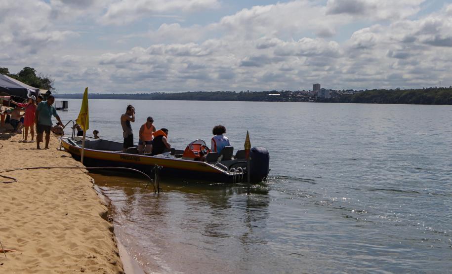 Estado amplia opções de lazer a veranistas que visitam praias de água doce do Noroeste