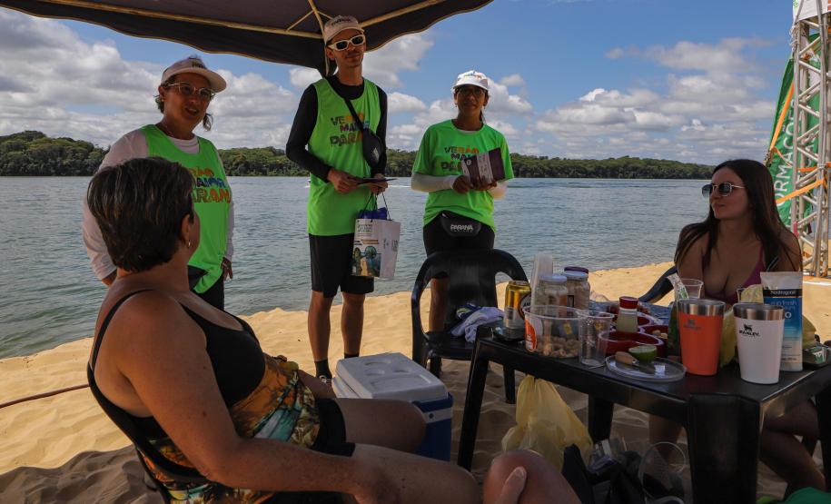 Estado amplia opções de lazer a veranistas que visitam praias de água doce do Noroeste