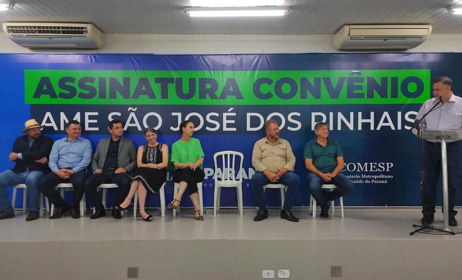 Governo formaliza construção de Ambulatório de Especialidades em São José dos Pinhais