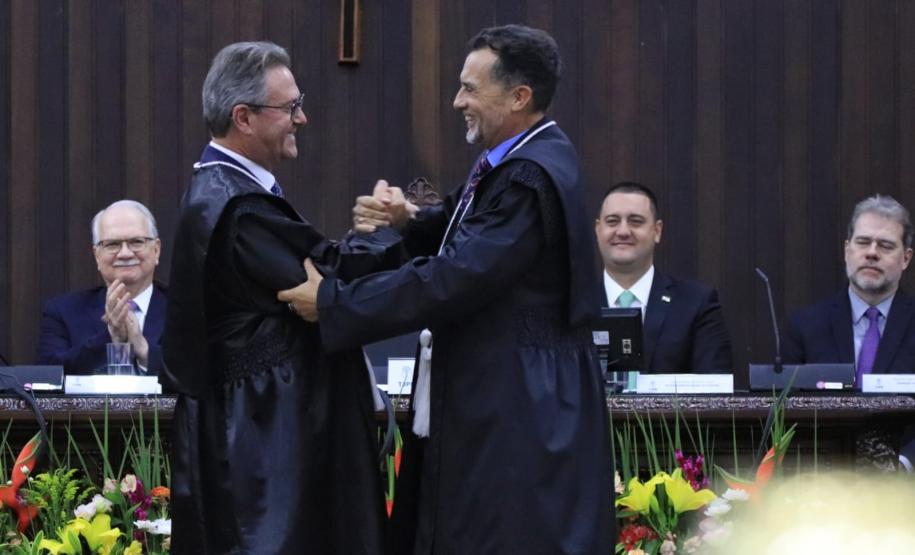 Posse do novo presidente do Tribunal de Justiça do Paraná - TJPR - Desembargador Luiz Fernando Tomasi Keppen