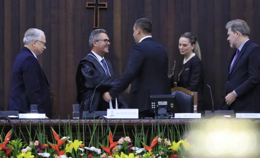 Posse do novo presidente do Tribunal de Justiça do Paraná - TJPR - Desembargador Luiz Fernando Tomasi Keppen