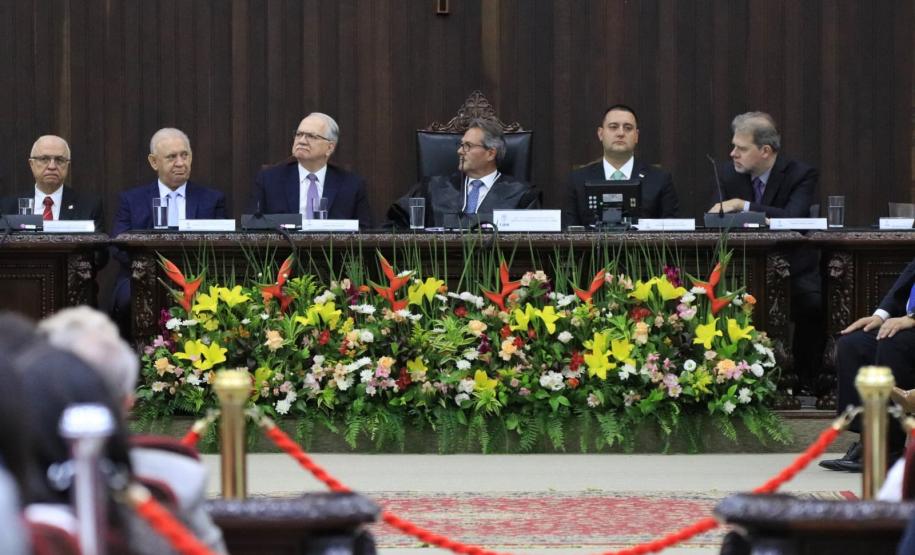 Posse do novo presidente do Tribunal de Justiça do Paraná - TJPR - Desembargador Luiz Fernando Tomasi Keppen