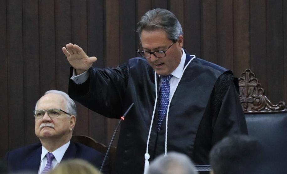 Posse do novo presidente do Tribunal de Justiça do Paraná - TJPR - Desembargador Luiz Fernando Tomasi Keppen