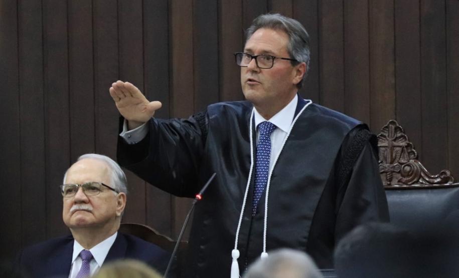 Posse do novo presidente do Tribunal de Justiça do Paraná - TJPR - Desembargador Luiz Fernando Tomasi Keppen