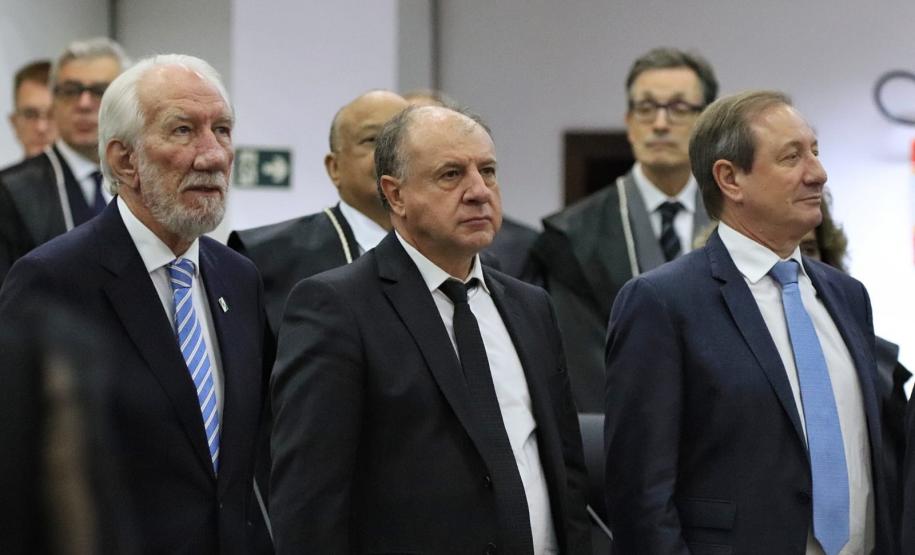 Posse do novo presidente do Tribunal de Justiça do Paraná - TJPR - Desembargador Luiz Fernando Tomasi Keppen