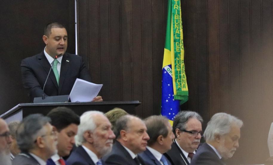 Posse do novo presidente do Tribunal de Justiça do Paraná - TJPR - Desembargador Luiz Fernando Tomasi Keppen