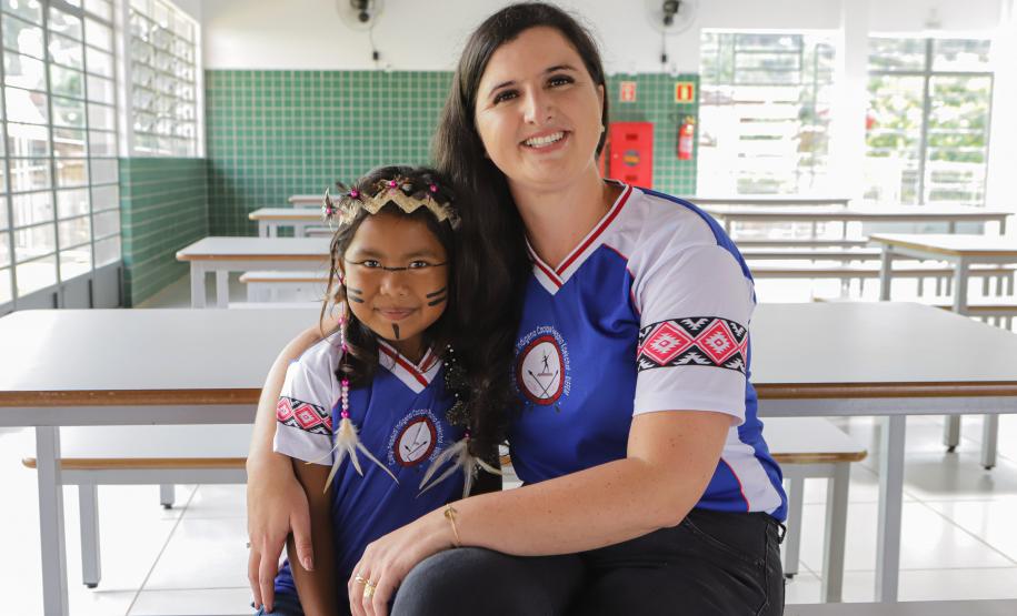 Manoel Ribas, 02 de fevereiro do 2023 - O governador Carlos Massa Ratinho Junior entregou na manhã desta quinta-feira as obras de ampliação no Colégio Estadual Indígena Cacique Gregório Kaekchot, na terra indigina Ivaí.