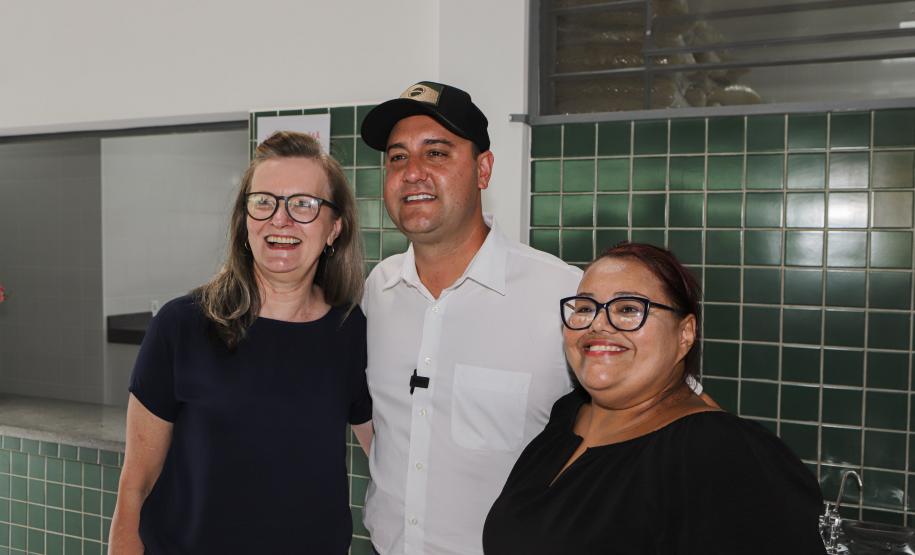 Manoel Ribas, 02 de fevereiro do 2023 - O governador Carlos Massa Ratinho Junior entregou na manhã desta quinta-feira as obras de ampliação no Colégio Estadual Indígena Cacique Gregório Kaekchot, na terra indigina Ivaí.