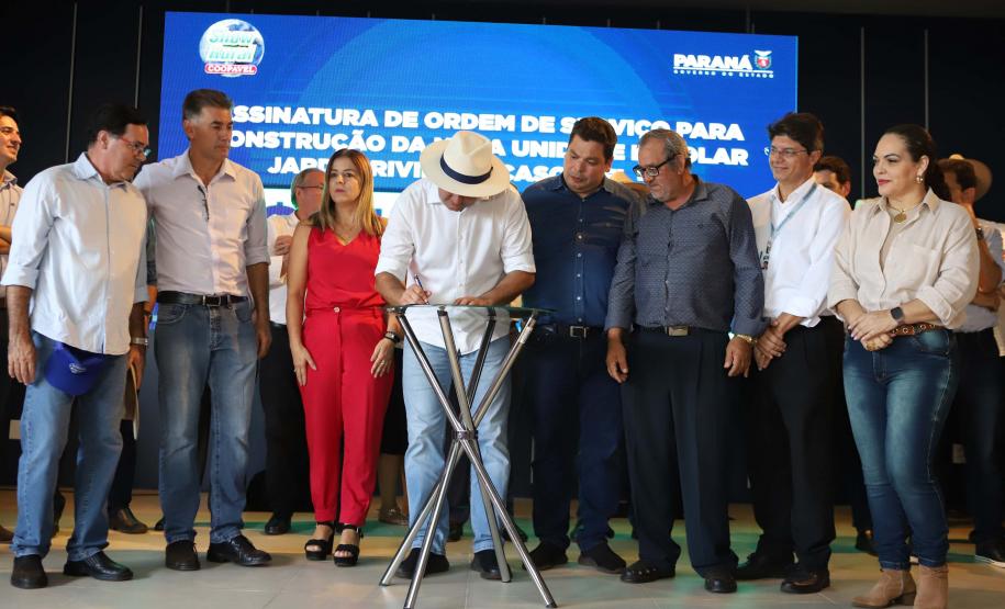 Governador libera construção de colégio em Cascavel que vai atender 1,5 mil alunos