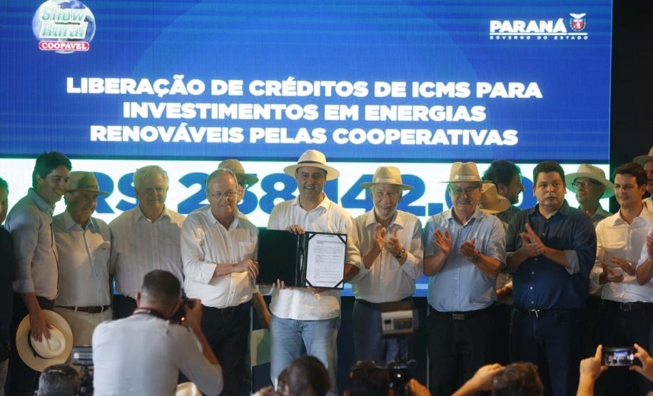 Estado libera R$ 238 milhões em créditos para construção de usinas de energias renováveis