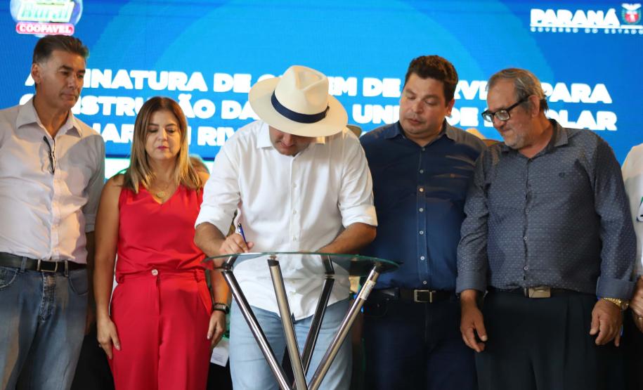 Governador libera construção de colégio em Cascavel que vai atender 1,5 mil alunos