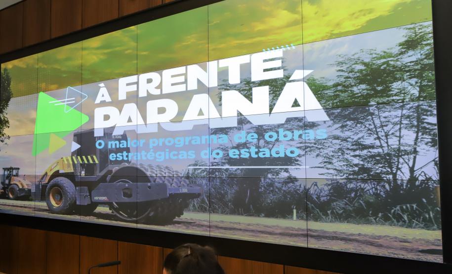 À Frente Paraná: governador anuncia pacote de obras de infraestrutura de R$ 3,4 bilhões