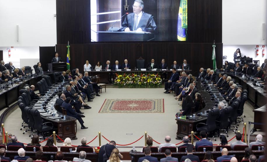 Posse do novo presidente do Tribunal de Justiça do Paraná - TJPR - Desembargador Luiz Fernando Tomasi Keppen