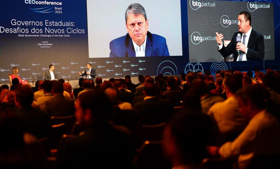 Governador defende concessões e parceria com a iniciativa privada para o Paraná avançar