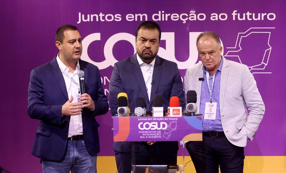 Ratinho Junior reforça importância da integração entre o Sul e Sudeste no 7º encontro do Cosud