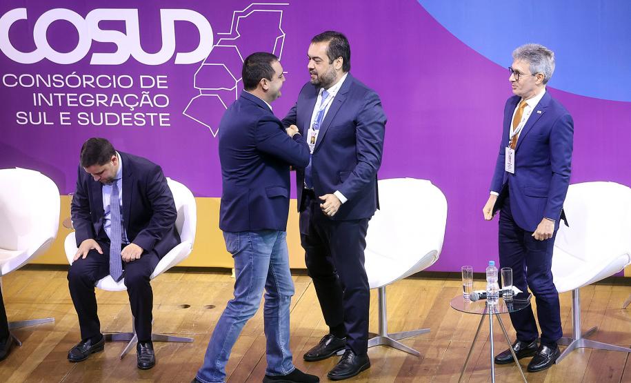 Ratinho Junior reforça importância da integração entre o Sul e Sudeste no 7º encontro do Cosud