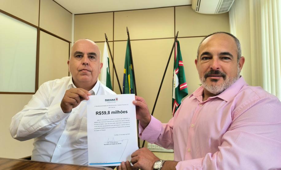 Estado formaliza repasse de R$ 59,8 milhões em Atenção Primária à Saúde para municípios