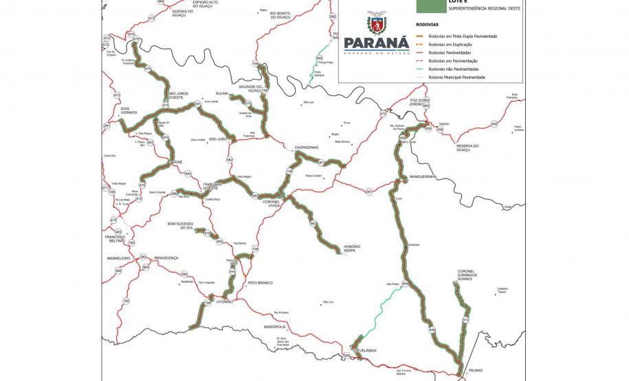 Estado investe R$ 175 milhões para atender malha rodoviária de 51 municípios no Sudoeste