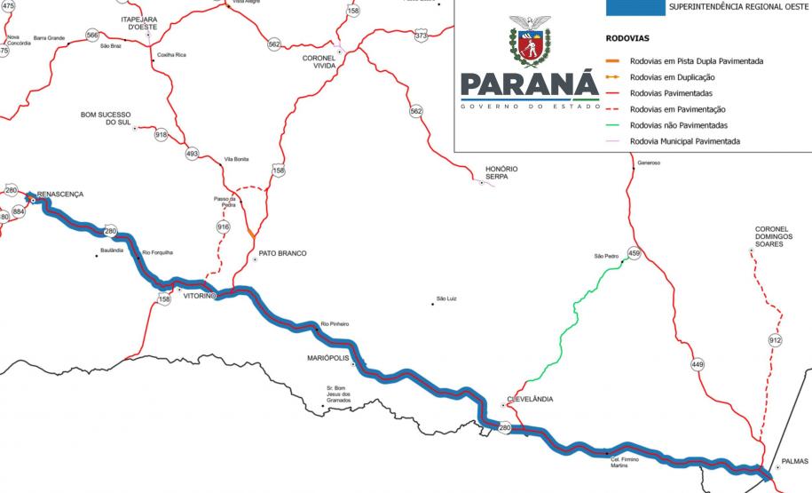 Estado investe R$ 175 milhões para atender malha rodoviária de 51 municípios no Sudoeste
