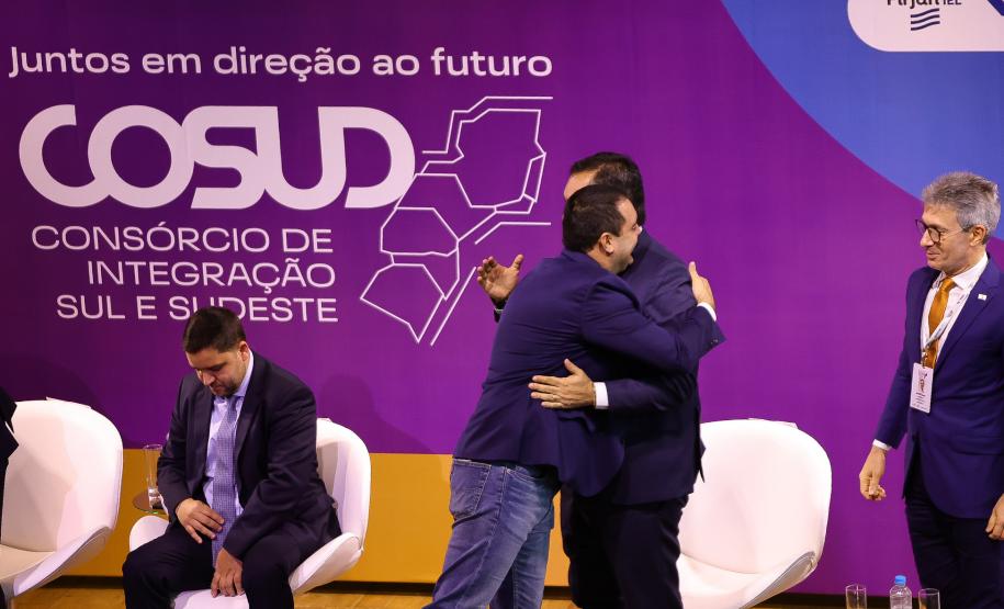 Ratinho Junior reforça importância da integração entre o Sul e Sudeste no 7º encontro do Cosud