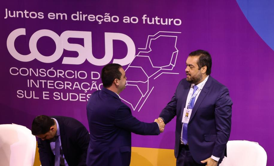Ratinho Junior reforça importância da integração entre o Sul e Sudeste no 7º encontro do Cosud