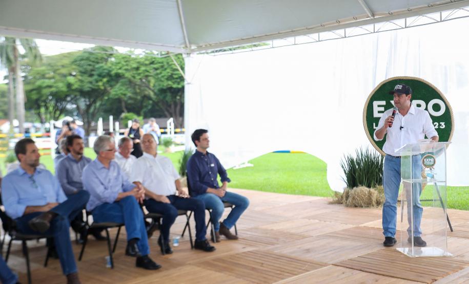 Na abertura da 61ª ExpoLondrina, governador destaca força do agronegócio paranaense