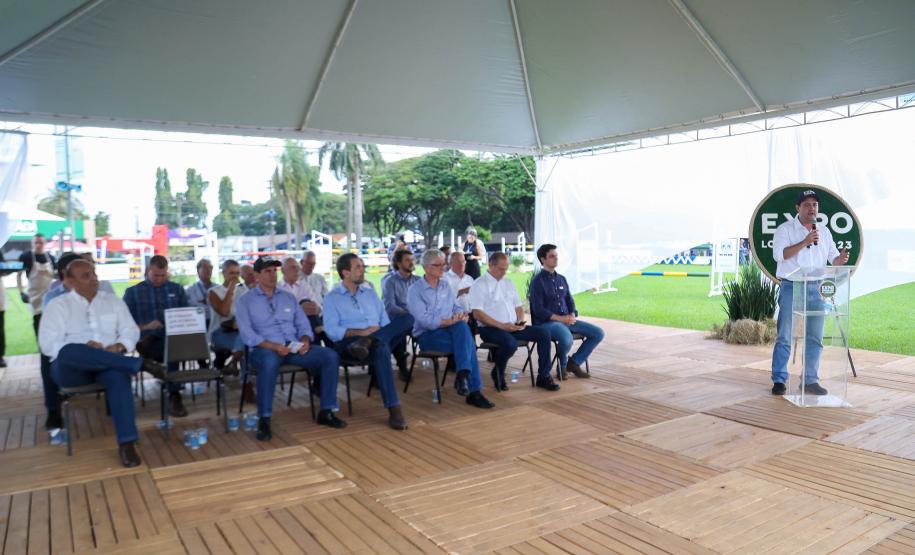 Na abertura da 61ª ExpoLondrina, governador destaca força do agronegócio paranaense