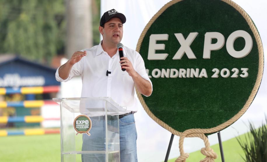 Na abertura da 61ª ExpoLondrina, governador destaca força do agronegócio paranaense