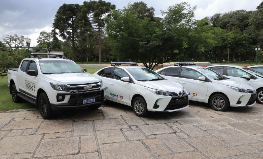 Paraná recebe viaturas do Ministério da Justiça para coibir violência contra a mulher